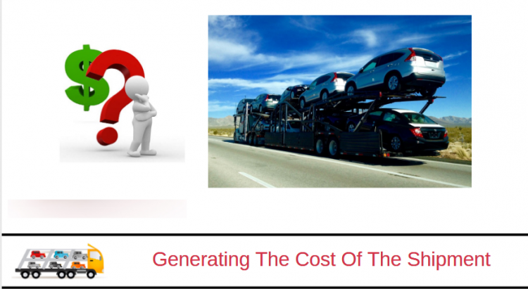 Generating The Cost Of The Shipment