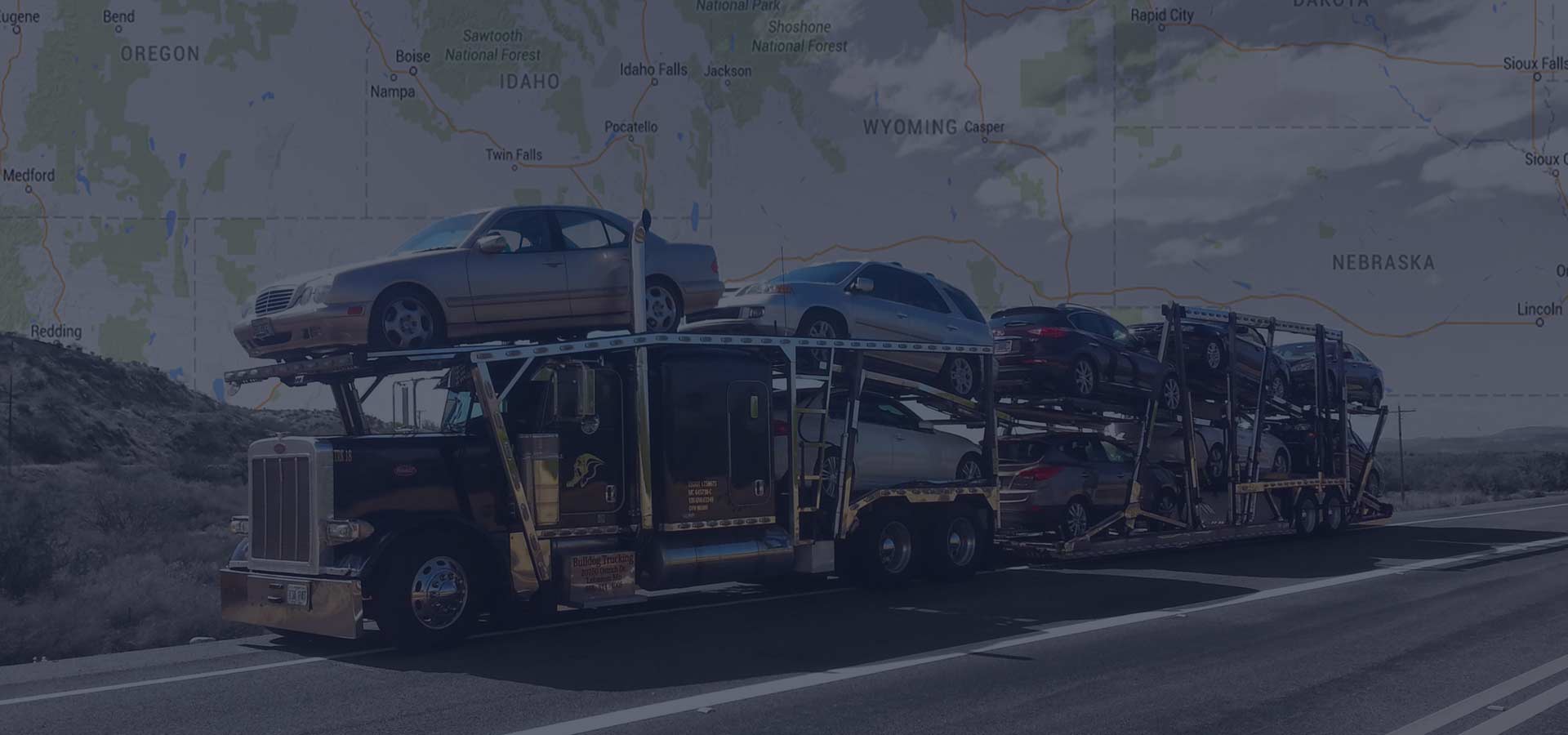 Car Transporting Banner
